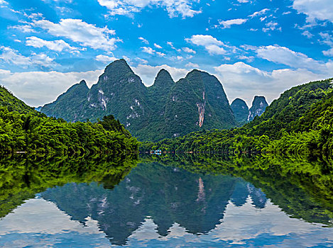 阳朔,兴坪,漓江,自然,风景