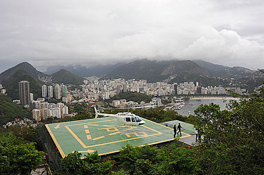 巴西里约热内卢市区内直升机场