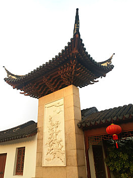 中式建筑,苏州园林,林屋梅海