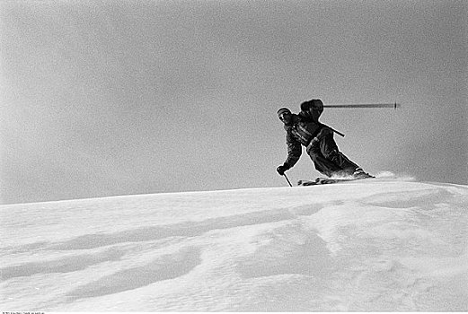 人,滑雪,少女峰,瑞士