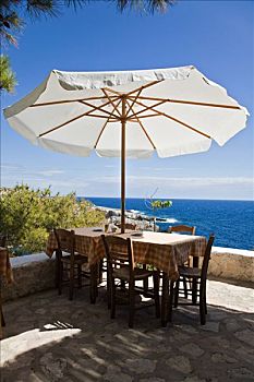 餐厅桌子,海洋
