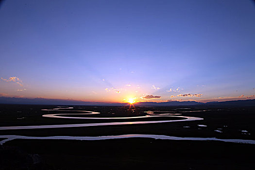 开都河九曲十八弯