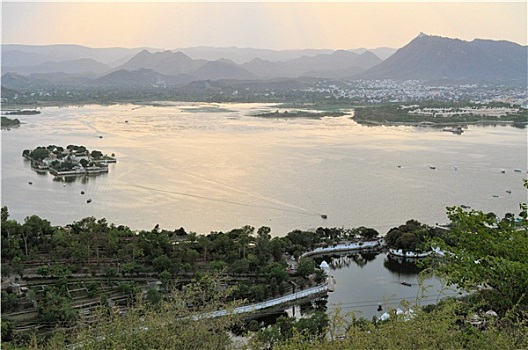 皮克拉湖,乌代浦尔,拉贾斯坦邦,印度