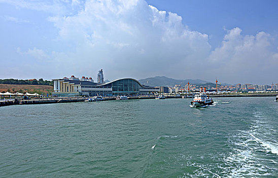 山东省威海市,威海风光,旅客码头
