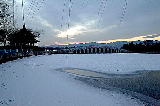 北京熙和园十七孔桥