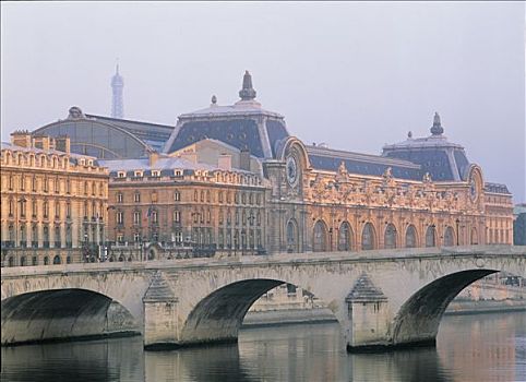 巴黎,奥塞美术馆,改变,塞纳河,计划
