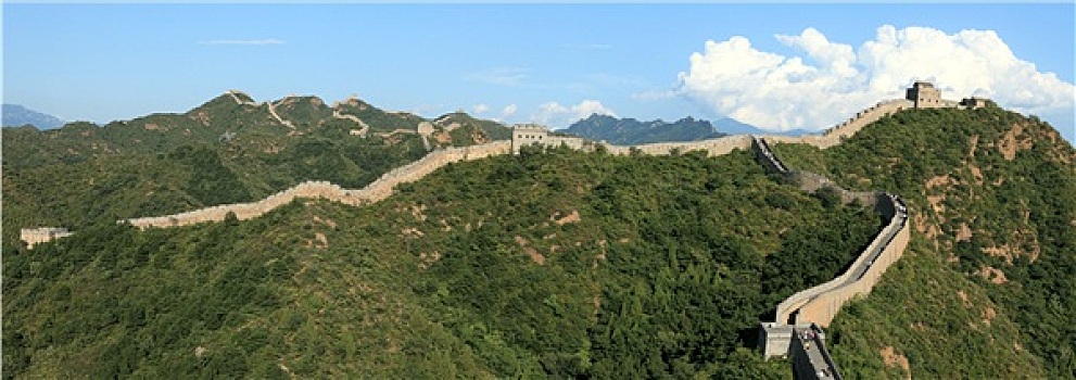 墙,中国,金山岭