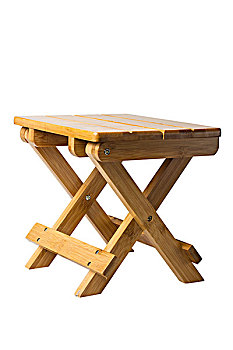 折叠,木制长椅