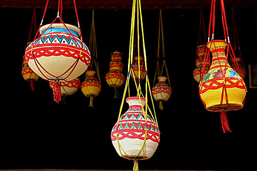 展示,陶器,孟加拉,二月,2008年