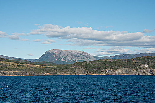 加拿大,纽芬兰,格罗莫讷国家公园,风景,格罗,山,大,孤单,高,湾,大幅,尺寸