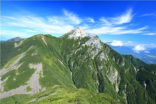 日本,阿尔卑斯山,山
