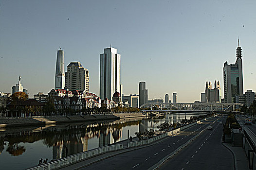 天津海河景观