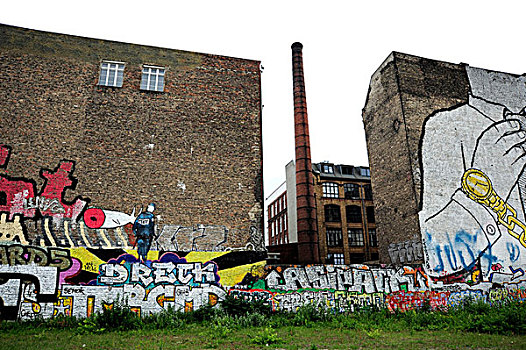 街道,艺术,涂鸦,墙壁,柏林,德国,欧洲