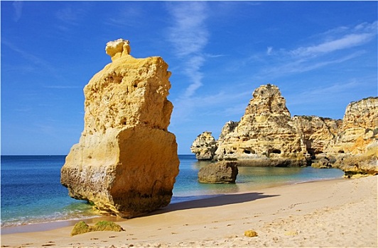 阿尔加维,海岸,海滩