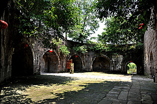 重慶合川淶灘古鎮甕城