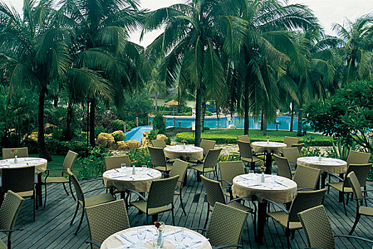 海南三亚银泰酒店椰林中餐厅