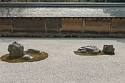 日本,石头,花园,京都