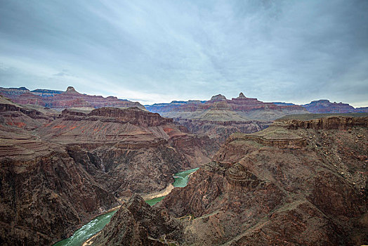 风景,高原,峡谷,大峡谷,科罗拉多河,侵蚀,岩石,南缘,大峡谷国家公园,亚利桑那,美国,北美