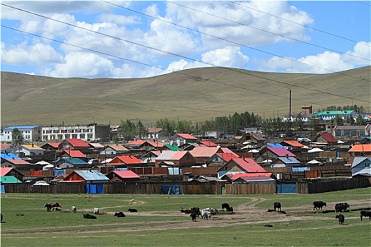 城市,蒙古