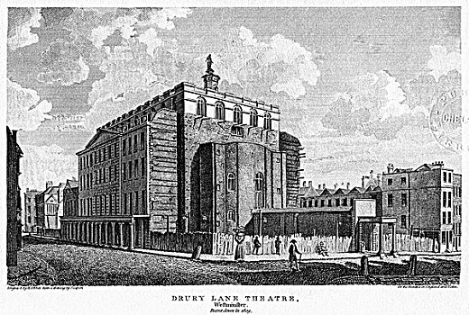 道路,剧院,威斯敏斯特,伦敦,19世纪