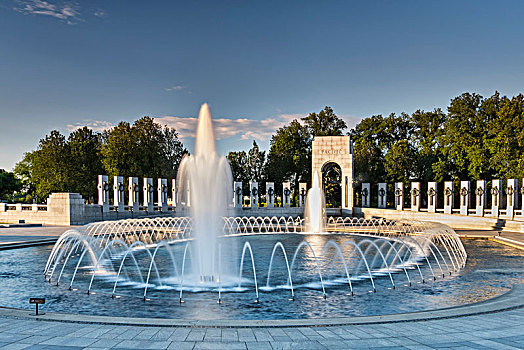 国家,第二次世界大战,纪念,国家广场,华盛顿特区