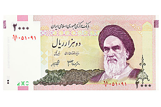 伊朗人,两个,货币