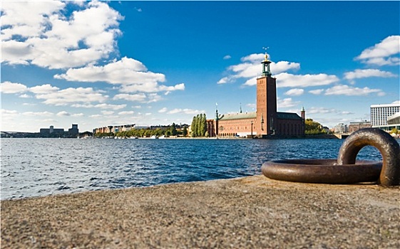 斯德哥尔摩,码头,市政厅