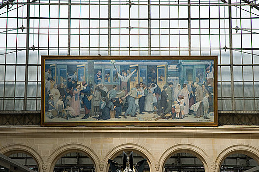 火车站,巴黎,法国,欧洲