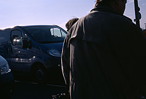 街道,场景,男人,女人,脸,风景,背景,柏林,德国