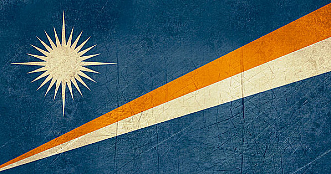 低劣,马绍尔群岛,旗帜