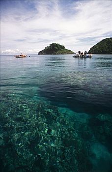 菲律宾,岛屿,志愿者,准备,潜水