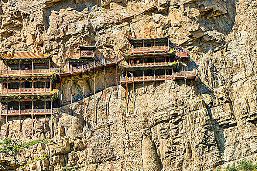 山西大同悬空寺