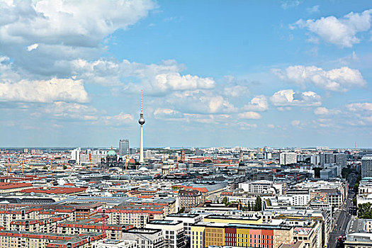 看,摩天大楼,柏林