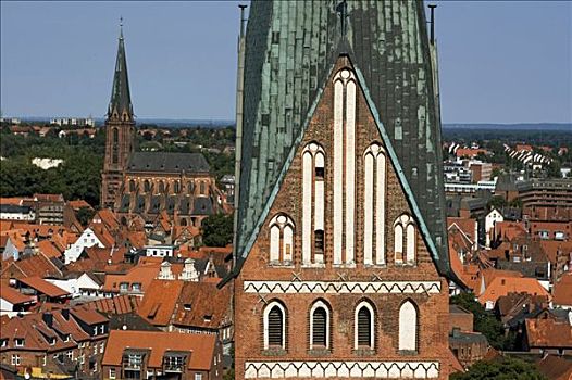 教堂,吕内堡,下萨克森,德国