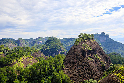 中国福建武夷山虎啸岩