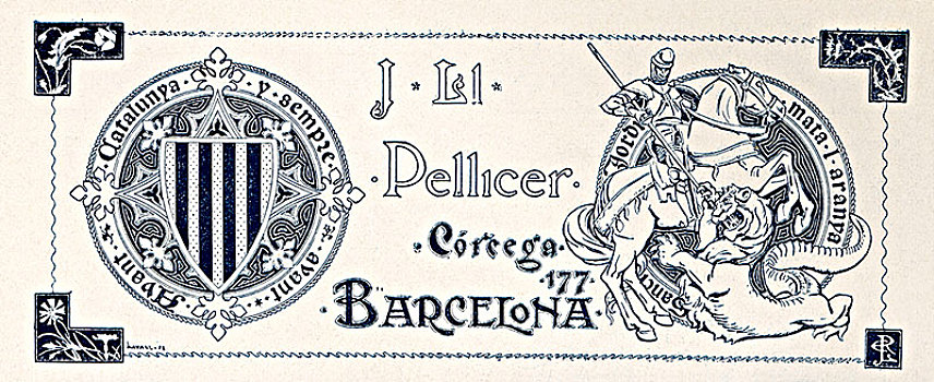 广告,巴塞罗那,19世纪