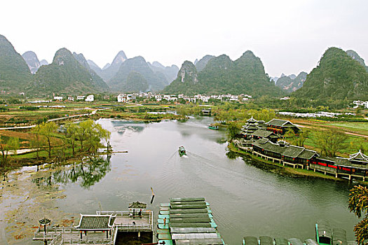 桂林丽江风雨桥