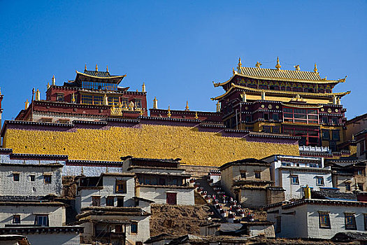 云南,迪庆,香格里拉,松赞林寺