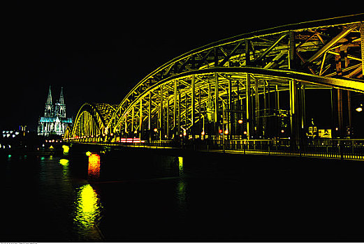 桥,科隆,德国