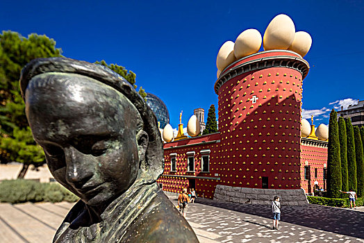 达利博物馆,博物馆,费格拉斯,入口,塔,加泰罗尼亚,西班牙