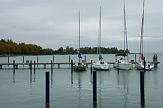 匈牙利,巴拉顿湖,帆船
