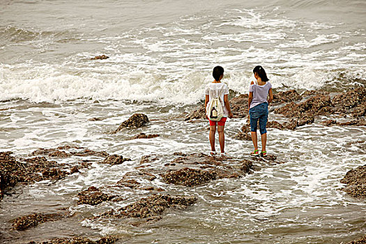 青岛,栈桥,海岸