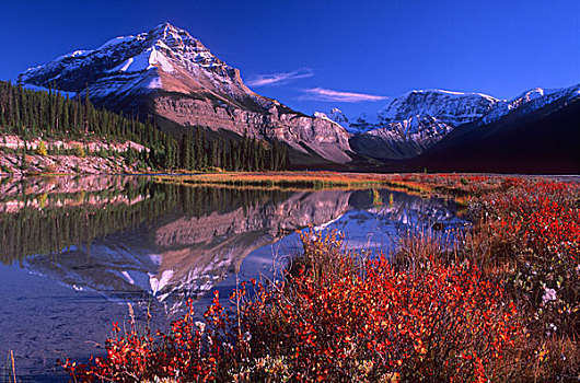 高山湖,艾伯塔省,加拿大