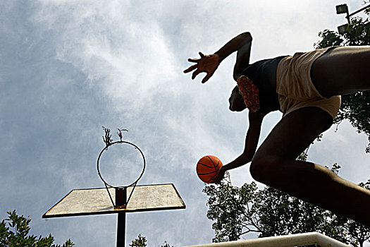 年轻,制作,篮球,里约热内卢,里约热内卢州,巴西,南美