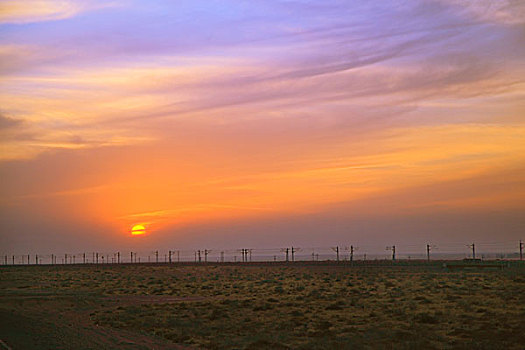 日落夕阳