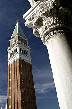 威尼斯,钟楼,总督宫
