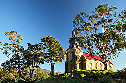 教堂,里士满,塔斯马尼亚,澳大利亚