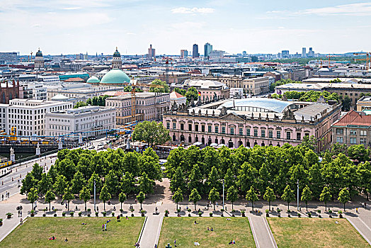 屋顶,柏林大教堂,柏林,德国,欧洲