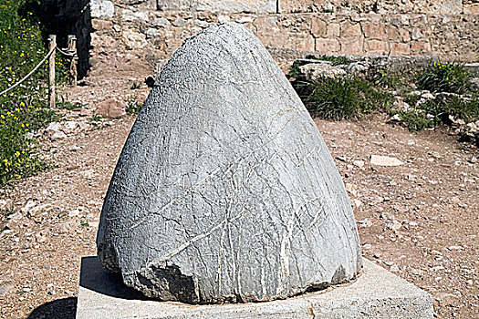 石头,特尔斐城,希腊