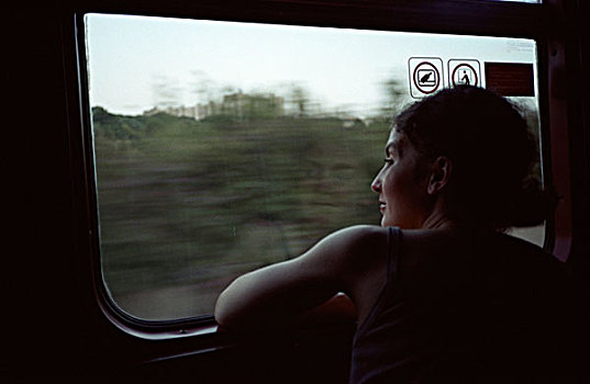 列车,窗户